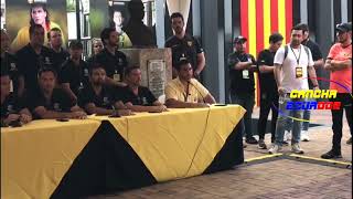 Rueda de prensa de Antonio Alvarez, presidente electo de #BarcelonaSC