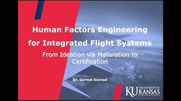 Competencies for HFE Aviation by Dr. Gernot Konrad