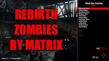 [PS3/BO1/1.13] Rebirth Zombies Host/Non-Host SPRX By Matrix Free! [DEX ONLY]