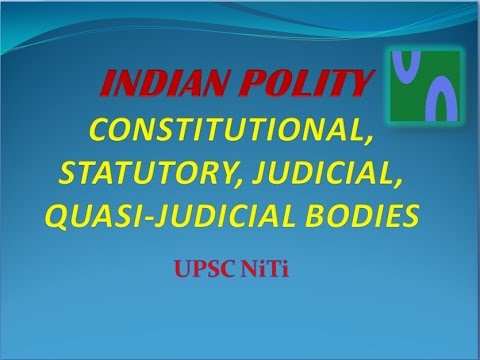 QUASI JUDICIAL BODIES IN INDIA PDF DOWNLOAD QUASI JUDICIAL BODIES IN INDIA PDF DOWNLOAD