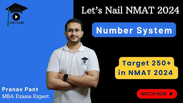 Complete Number System for NMAT 2024 | Most Important NMAT Topics | Let