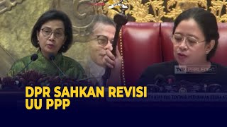 DPR Resmi Sahkan Revisi UU PPP Terkait Omnibus Law