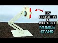 How to make an adjustable and rotatable mobile stand using pvc pipe eps 3| DIY MOBILE STAND