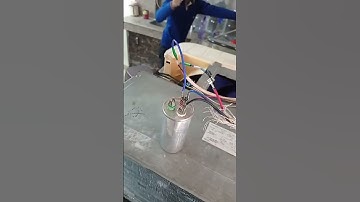 Compressor wiring with dual running capacitor for more information Call 9540239239