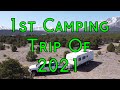First Camping Trip of 2021 - Camping On Our Land - Building a Gate &amp; Fence + Breaking In Our Camper