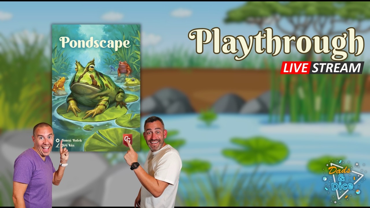 Pondscape | Capstone Games | Live Playthrough