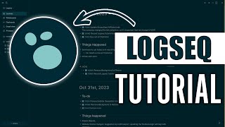 Logseq Tutorial (2024) – How to Use Logseq to Take Amazing Notes screenshot 5