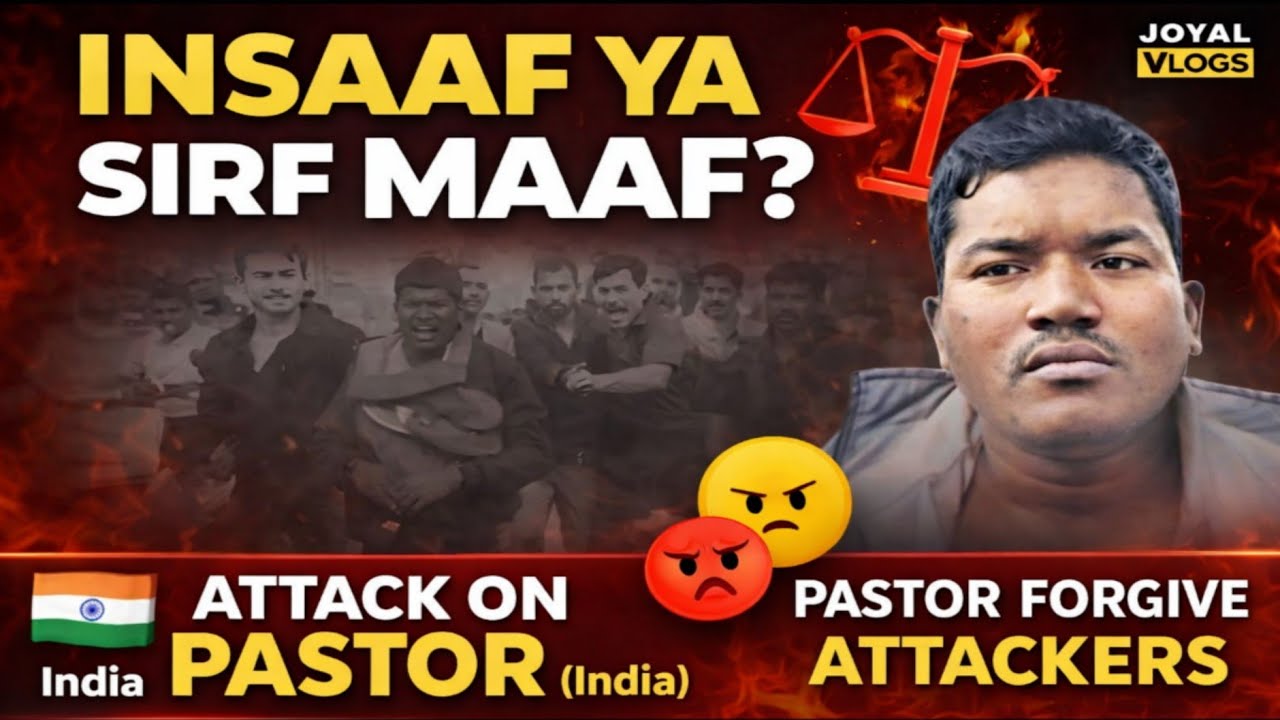 INSAF YA SIRF MAAF? | Attack on Pastor in India | Pastor Forgives Attackers | Full Truth