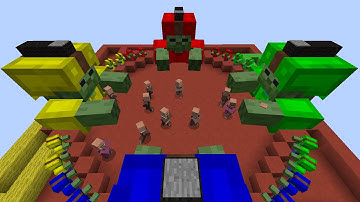 Hungry Hungry Zombies -- Minecraft Minigame