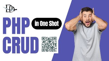 PHP CRUD Operation FULL Course in 1 Video | Learn Fast!