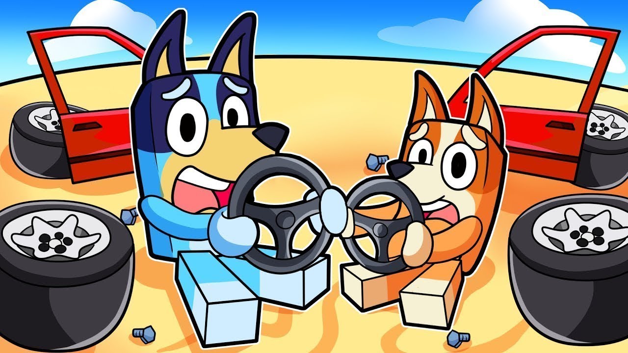 BLUEY AND BINGO Roblox LONG DUSTY TRIP YouTube 