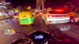 How will be the roads after rain in Bangalore 👆⚡️🏍️ #tvk #vlog #travel #bangalore #travelling #bike