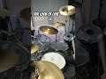 Clever little intro to an amazing 80s tune! #drums #80smusic #drumcover #drummer