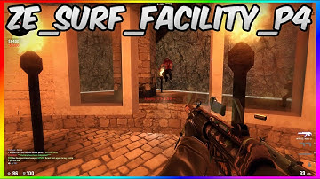 CSGO ZOMBIE ESCAPE ON GFL | Surf Facility