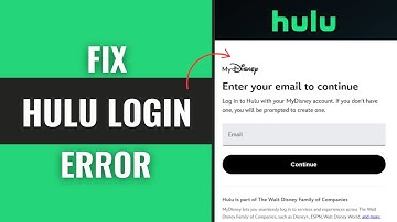 How To Fix Hulu Login Issues