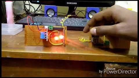 433 MHz RF Tx and Rx device for wireless communication