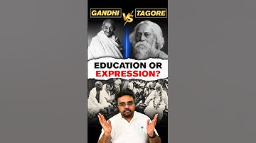 Gandhi vs Tagore: Who Was Right About Education? UPSC History by Pratik Nayak #unacademy