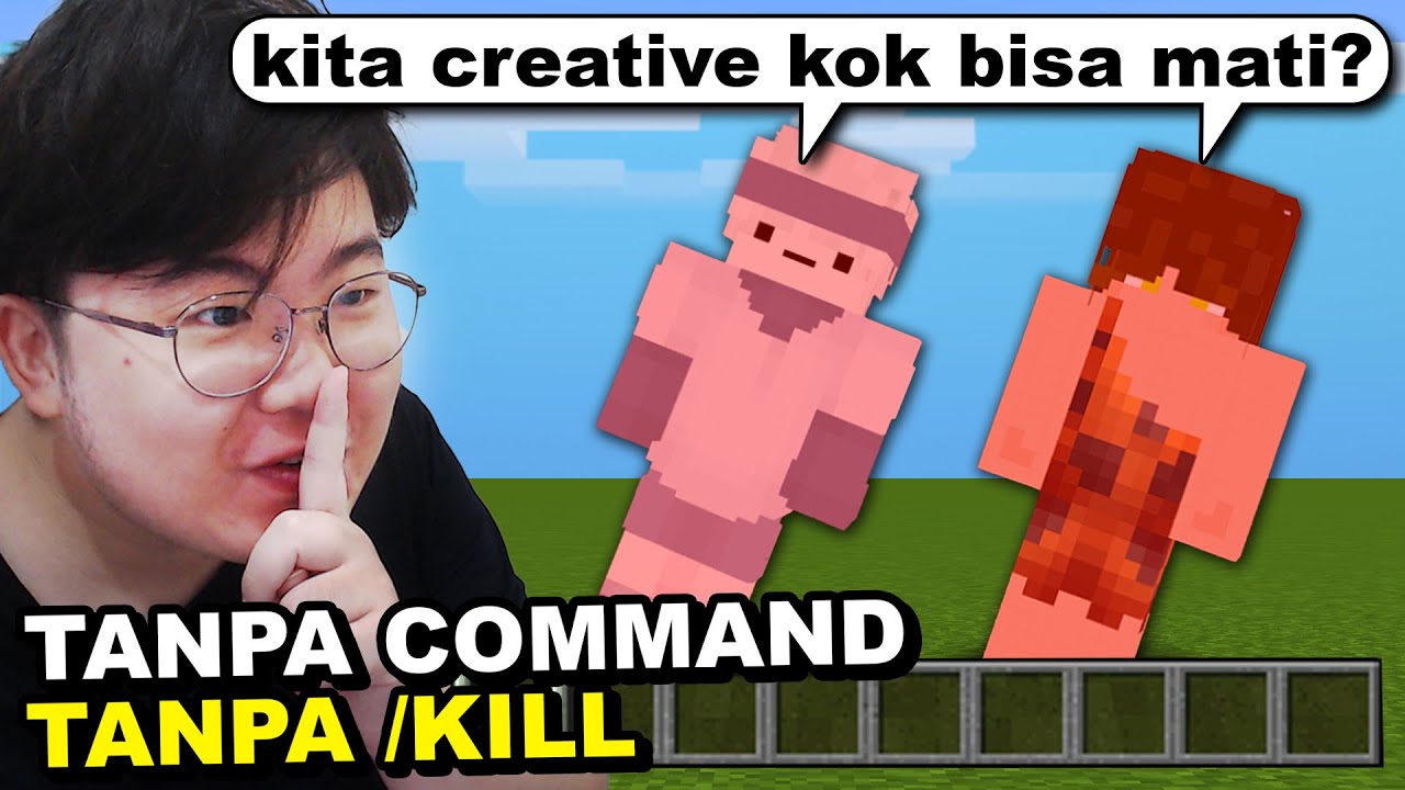 Gw Bisa Bunuh Temen Gw Padahal Mereka Lagi Mode CREATIVE di Minecraft