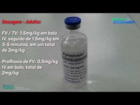 Vídeo: Cloridrato De Lidocaína - Instruções De Uso Da Solução, Preço, Comentários