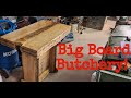 Building a primitive butcher block. #woodworking #woodcraft