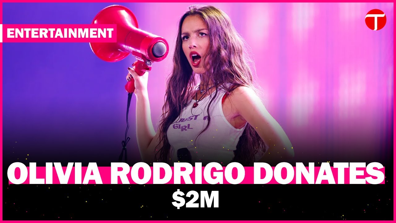 Olivia Rodrigo Donates 2M from ‘GUTS World Tour’ to Global Charities 🌎