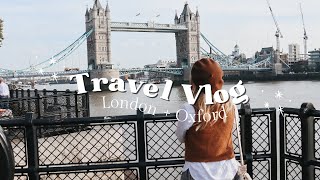 TRAVEL VLOG | Come with me to London and Oxford 🇬🇧