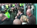 Gerard Batten MEP addresses Olympics Village 'British Jobs For British Workers' protestors