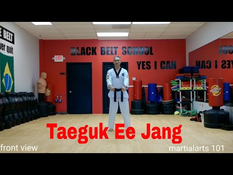 Taekwondo poomse #2 - Taeguek Ee