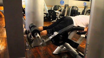 Technogym Prone Leg Curl Machine - GymCalc.com