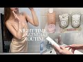 Night time skincare routine  french and korean beauty products clean beauty noncomedogenic