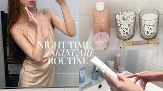 Night Time Skincare Routine: Korean and French beauty products, clean beauty, non-comedogenic