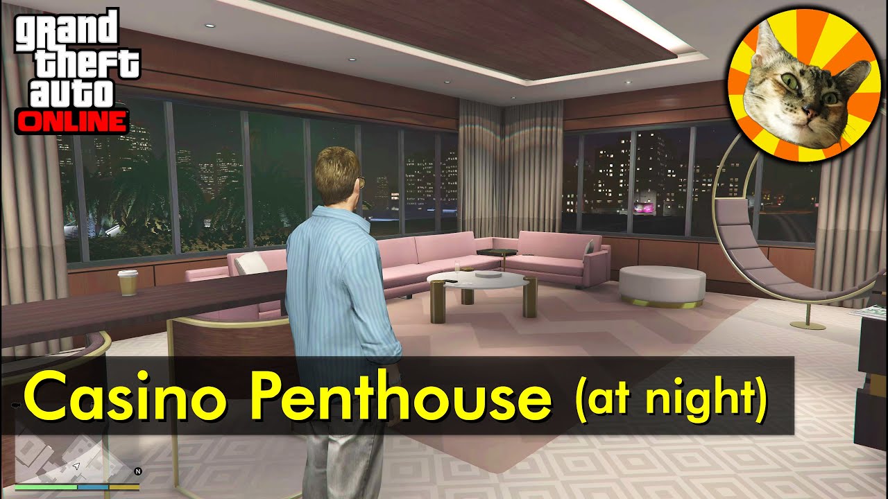 Casino Penthouse At Night GTA Online YouTube 