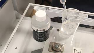 Cycling The Epson 2100 Dtg Printer Part 1