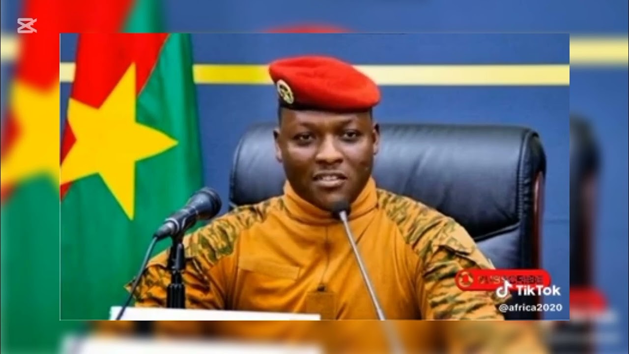 President Ibrahim Troure, Burkina Faso sends great message to African youths: unity, self reliance