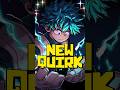 Deku gets americas most powerful quirk  my hero academia deku gets new order theory explained