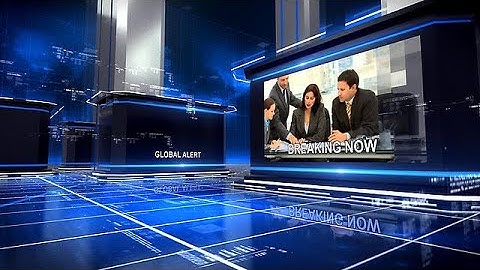Create a News Channel Opening Intro Video - MakeWebVideo.com
