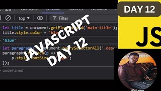 DAY 12: Master the DOM in JavaScript! 🌐 | JavaScript Basics