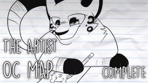 The Artist || OC PMV 72H SKETCH MAP || COMPLETE!