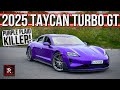 The 2025 porsche taycan turbo gt is the ultimate tesla plaid crushing track weapon