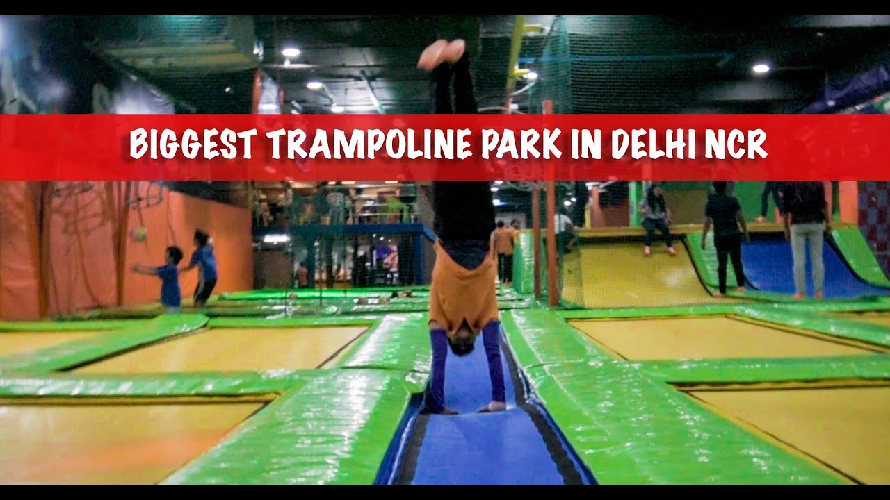 BIGGEST TRAMPOLINE PARK IN NEW DELHI NCR Skyjumper