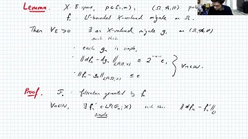 Banach-valued Analysis, Lecture 21 part 1: Dyadic UMD implies UMD (1)