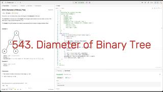 Diameter of Binary Tree - Leetcode 543 - Java