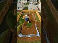 Underground Bunker Build Timelapse in Villa Lawn | Full Construction Process #undergroundbuild