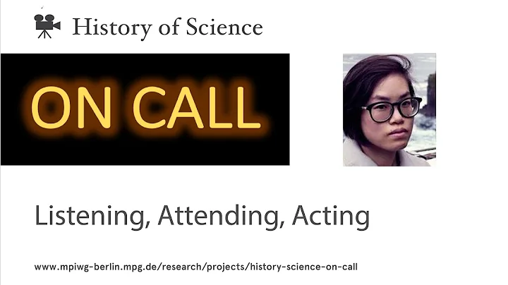 History of Science ON CALL: Vivian Shaw discusses ...