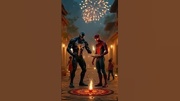 Diwali | Diwali x Superhero | Diwali celebration | Diwali 2025 #ai #shorts #diwali #superhero
