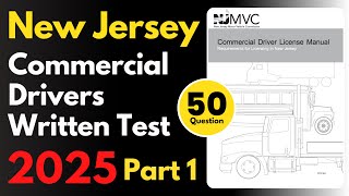 New Jersey Commercial Drivers Written Practice Test | Part 1 | CDL Written Practice Test
