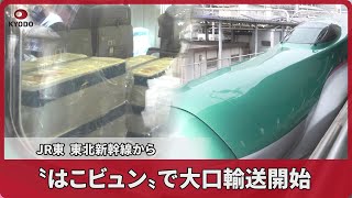 はこビュンで大口輸送開始  JR東、東北新幹線から