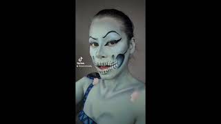 Hades Greek Mythology God bodypainting makeup TikTok,s