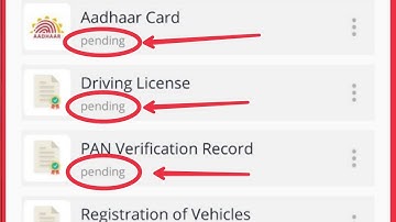 DigiLocker Fix Document Pending Problem Solve