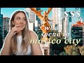 What I spend in a Week Living in Mexico City | Cost of Living in Mexico 2021
